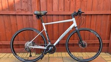 Brand new Boardman hybrid 8.6 Large frame, mens bike, silver, with extras.