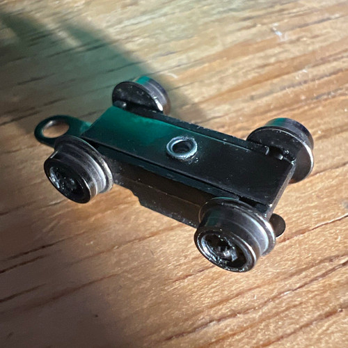 Model railway wheelset - model,