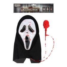 Henbrandt - Howling Ghost Mask with Blood - Adult