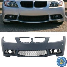 M3 Sport Look Style Front Bumper Fog Grilles Saloon Touring BMW 3 Series E90 E91