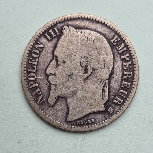 1868 france franc - france, coin
