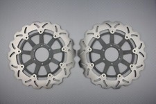 Pair of Wave Floating Front Brake Discs 300mm YAMAHA FAZER 600 RJ02 1998-2001