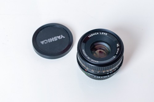 Yashica 50mm y mount - f2, c/y