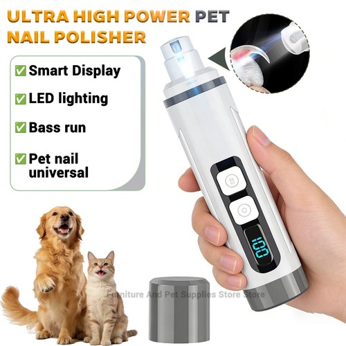 Electric pet nail grinder usb - pet,