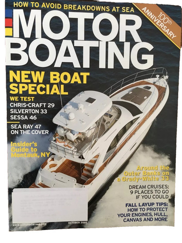 Motor boating oct - oct, 2007,