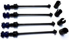 Set of 4 Traxxas E-Revo 2.0 Steel Constant Velocity Driveshafts, Cups & Hex #