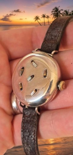 Antique hunter push button - hunter,