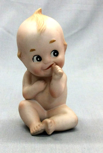 Lefton kewpie baby doll thumb - kewpie,