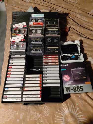 Personal cassette player and - cassette,