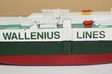 RARE VINTAGE DIECAST WALLENIUS LINES RO-RO CARGO SHIP MODEL CASTCO "FALSTAFF"