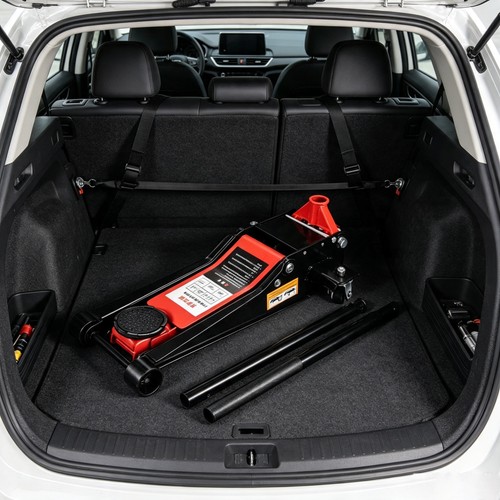 Durable steel trolley jack - durable,