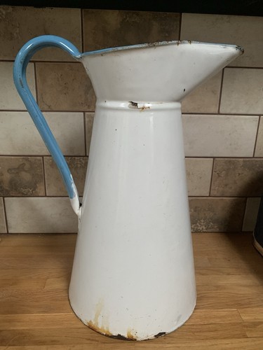1950s white blue french - white/blue,