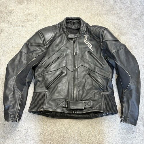Richa mens black leather - richa,
