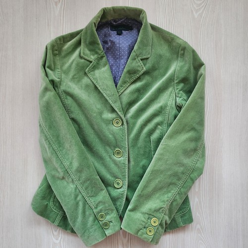 Boden green velvet blazer - boden,