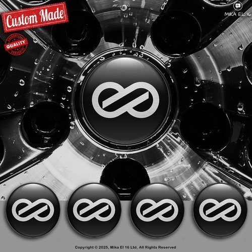 Enkei sticker set 4pcs - of,