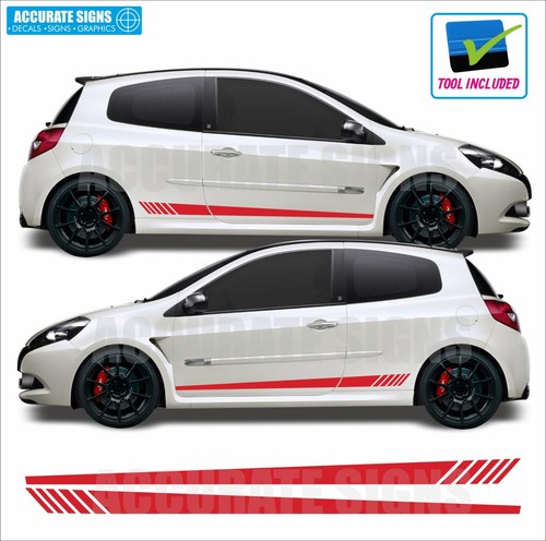 Stickers for renault clio side - clio,