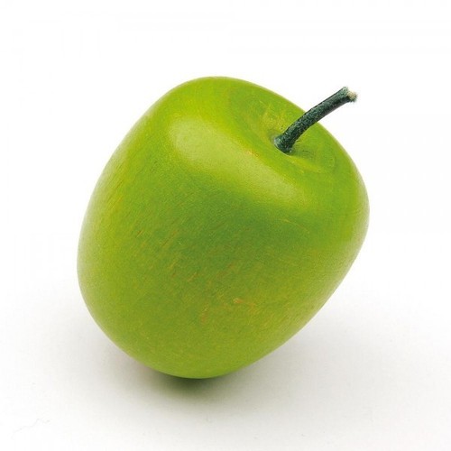 Wooden fruit apple - fruit, green