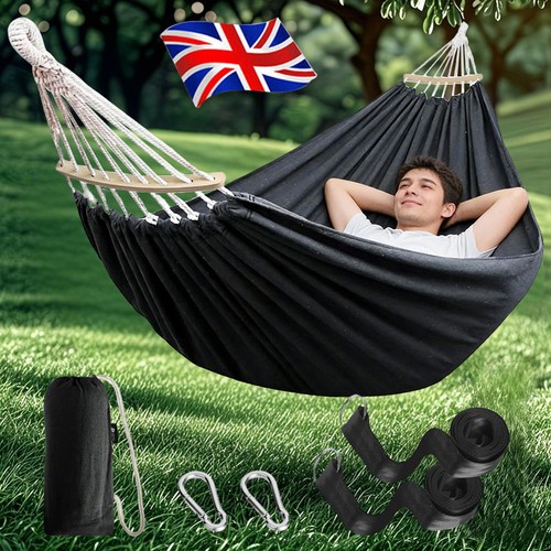 Portable canvas hammock bed - portable,