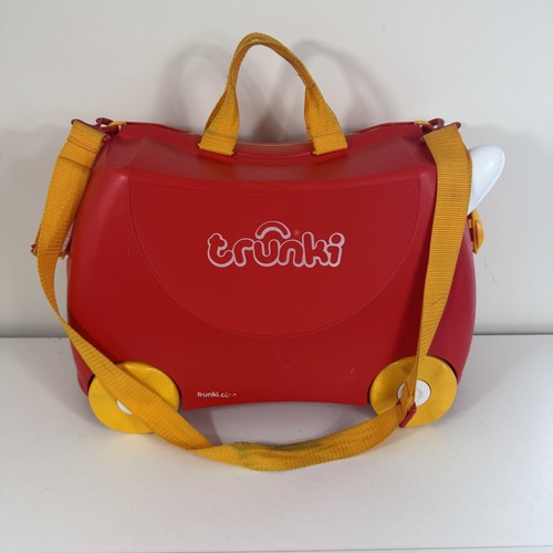 Trunki suitcase red - suitcase, red/yellow