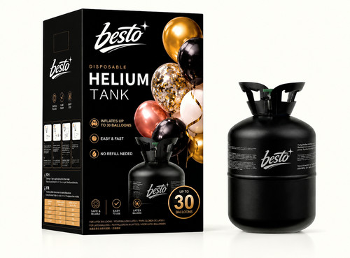 Disposable helium tank for - disposable,
