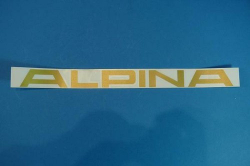 Genuine bmw alpina lettering - bmw,