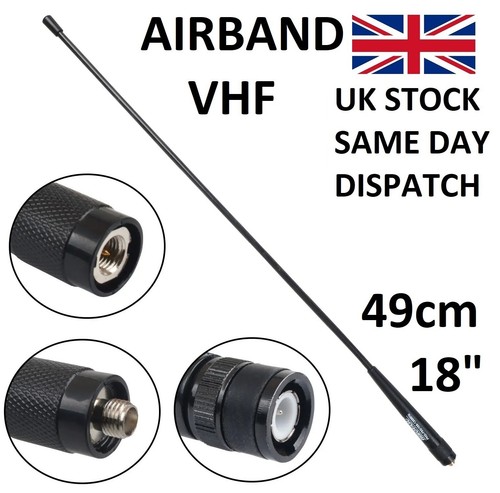 Airband vhf antenna bnc - airband, sma