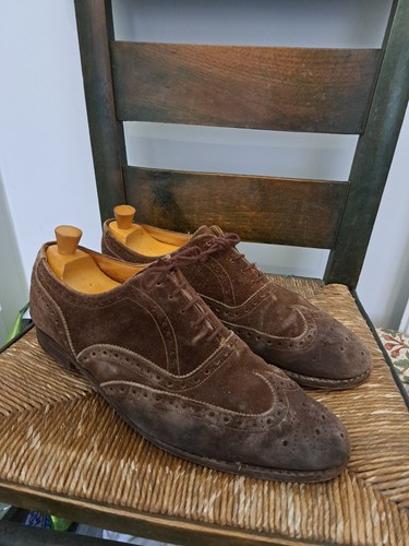 Loake brown suede oxford - loake,