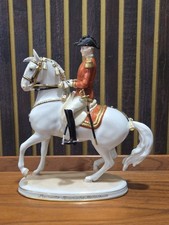 AUGARTEN VIENNA 'PIROUETTE SPANISCHE REITSCHULE' LIPIZZANER HORSE FIGURE