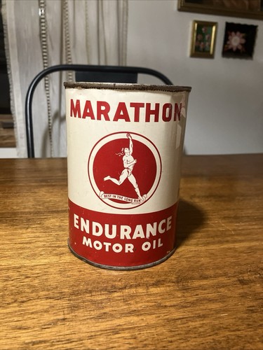 Vintage marathon motor oil - marathon,