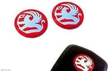 VAUXHALL 2 x NEW KEY FOB BADGE