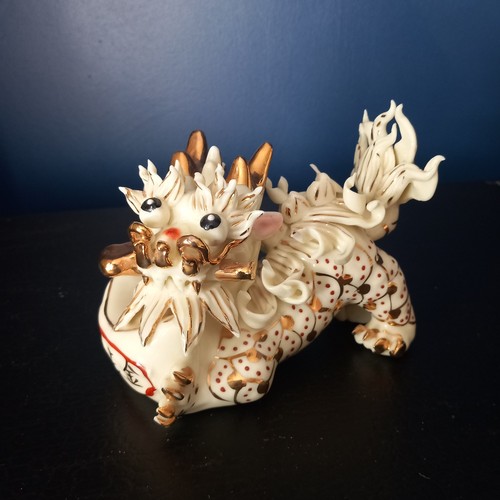 Chinese porcelain foo dog - foo, lion