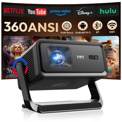 Xgody mini projector - xgody, 8k