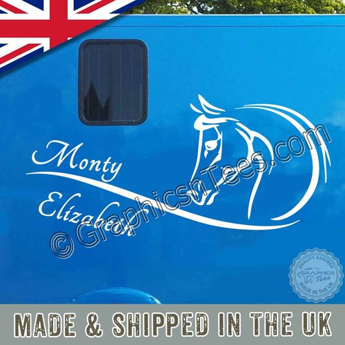 Personalised horsebox graphic - personalised,