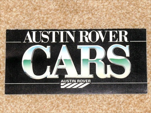 1984 austin rover - rover, cars