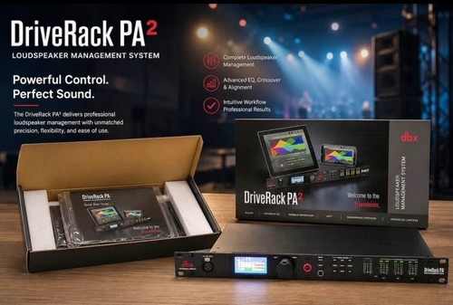 Dbx driverack pa2 - dbx, 2-channel