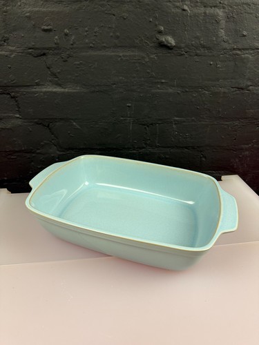 Denby blue linen rectangle - blue,