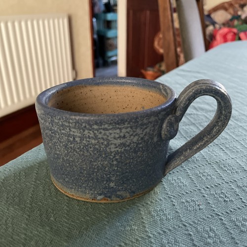 Studio pottery ceramic cup - pottery,