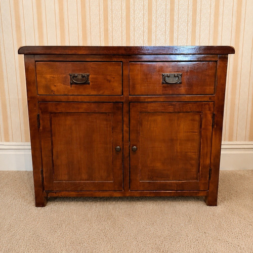 Solid oak sideboard excellent - oak,