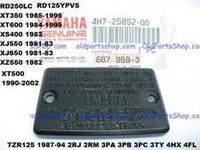 Yamaha RD125YPVS RD250LC