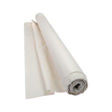  Waxed Cambric Feather Proof Ticking Cotton Natural Fabric 1-20 metres