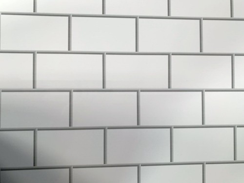 Metro tile effect bathroom - metro,