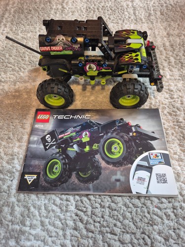 Lego technic monster jam pull - technic,