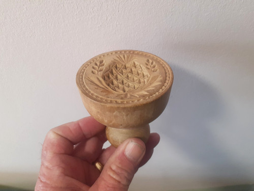 Vintage antique butter stamp - vintage,