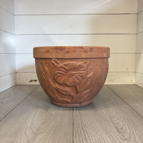 Large vintage terracotta pot - large,