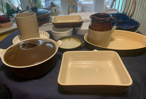 Vintage oven dishes denby - vintage,