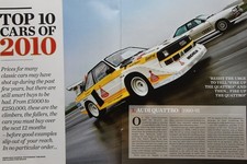 CC 2010 extracted mag article: 1983 AUDI QUATTRO & 1985 SPORT QUATTRO E2