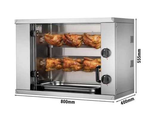 Gas chicken rotisserie - gas,