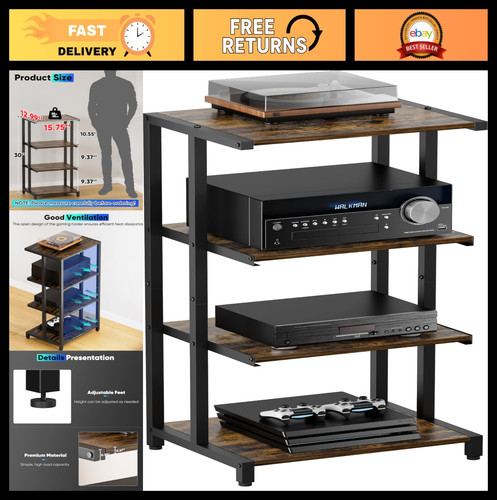 Tier wooden media - wooden,