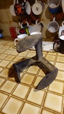 Vintage Cast-Iron Cobbler's Last, also known as a Shoemaker's Anvil