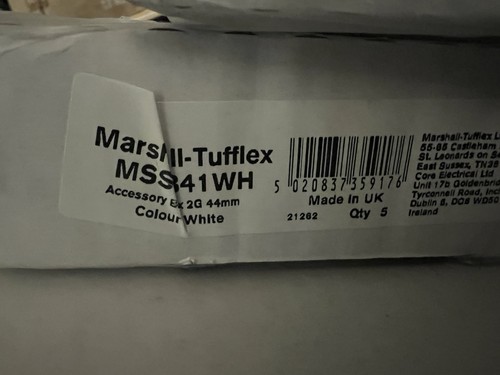 Marshall tufflex mssb41 2gang - marshall,